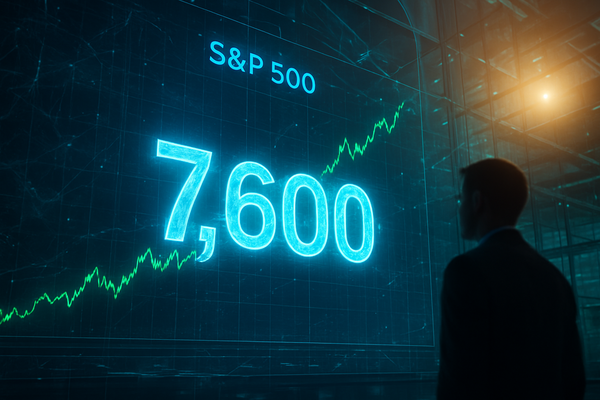 Goldman Sachs Sets Ambitious 7,600 Target for S&P 500, Betting on AI Productivity Surge