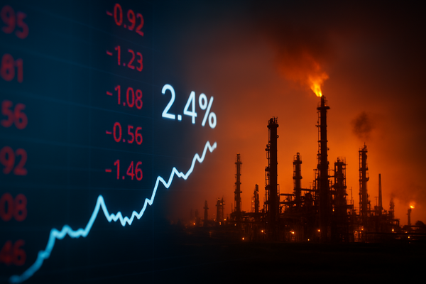 Inflation Stagnates at 2.4% as Middle East Energy Shock Complicates Fed’s Path to Rate Cuts