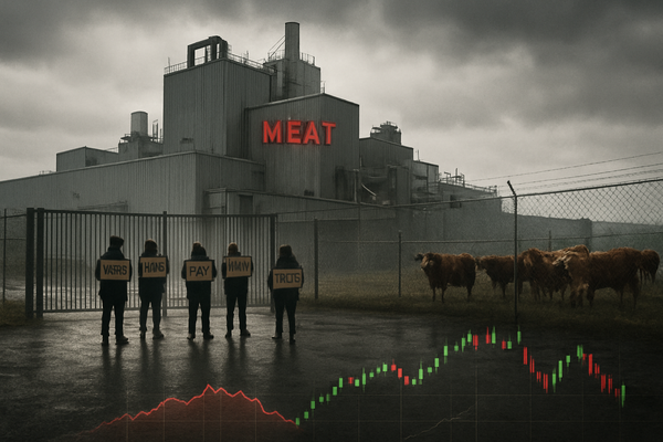 Protein Paradox: JBS Labor Strike Ends, Leaving Ranchers in the Dust and Boxed Beef Spreads at Record Highs