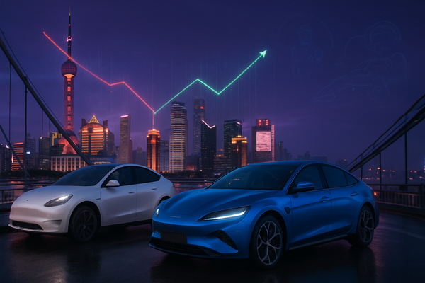 The Changing of the Guard: BYD Solidifies Lead as Tesla Falters in Q1 Delivery Miss