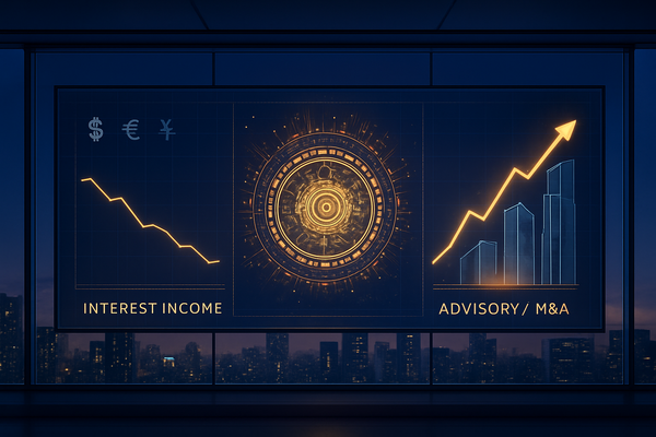 The Return of the Fee Machine: Wall Street Pivots to M&A as Interest Income Plateaus