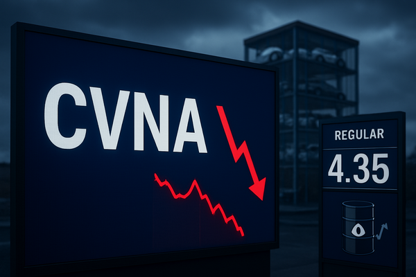 Carvana Shares Slide Following Broker Downgrade
