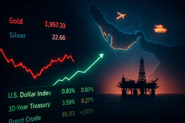 Macro Override: Gold and Silver Plunge as Trump’s Iran Rhetoric Ignites Inflation Fears and Yield Surge