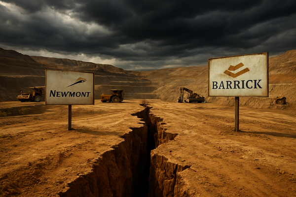 Gold Giants at War: Newmont and Barrick’s Nevada Alliance Crumbles Amid Production Crisis