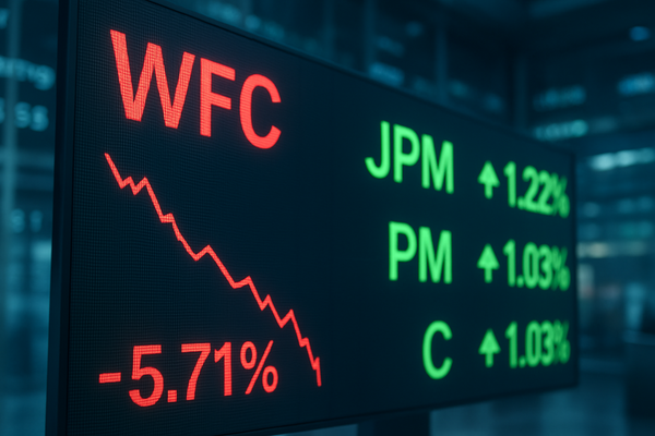 Wells Fargo Shares Slide 6.6% on Revenue Miss: A Detailed Look at the Big Bank Resilience Rift