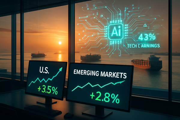 BlackRock Upgrades U.S. and EM Equities to 'Overweight' Amid Tech Boom and Middle East Progress