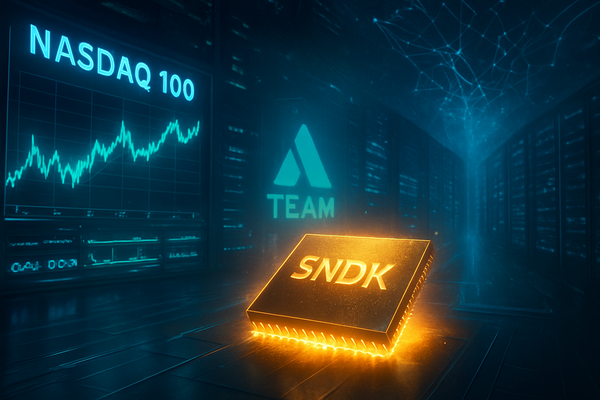 Silicon Renaissance: Sandisk Set to Join Nasdaq 100 as Atlassian Exits in Major AI-Driven Index Reshuffle