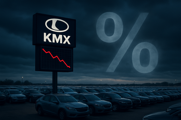 CarMax Shares Fall Despite Beating Earnings Estimates Amid Market Pressures