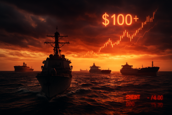Oil Prices Surge Past $100 as Trump Orders Strait of Hormuz Blockade
