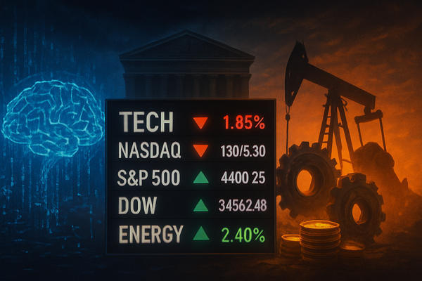 The Great Rotation of 2026: Investors Flee ‘Ghost GDP’ as AI Hype Cools and Oil Surges