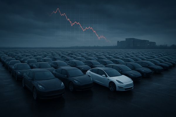 Tesla Plummets into 8th Consecutive Week of Losses as JPMorgan Warns of 60% Downside