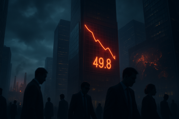 Services Sector Slumps: S&P Global PMI Hits 49.8 as Energy Crises and Geopolitical Strife End Three-Year Growth Streak