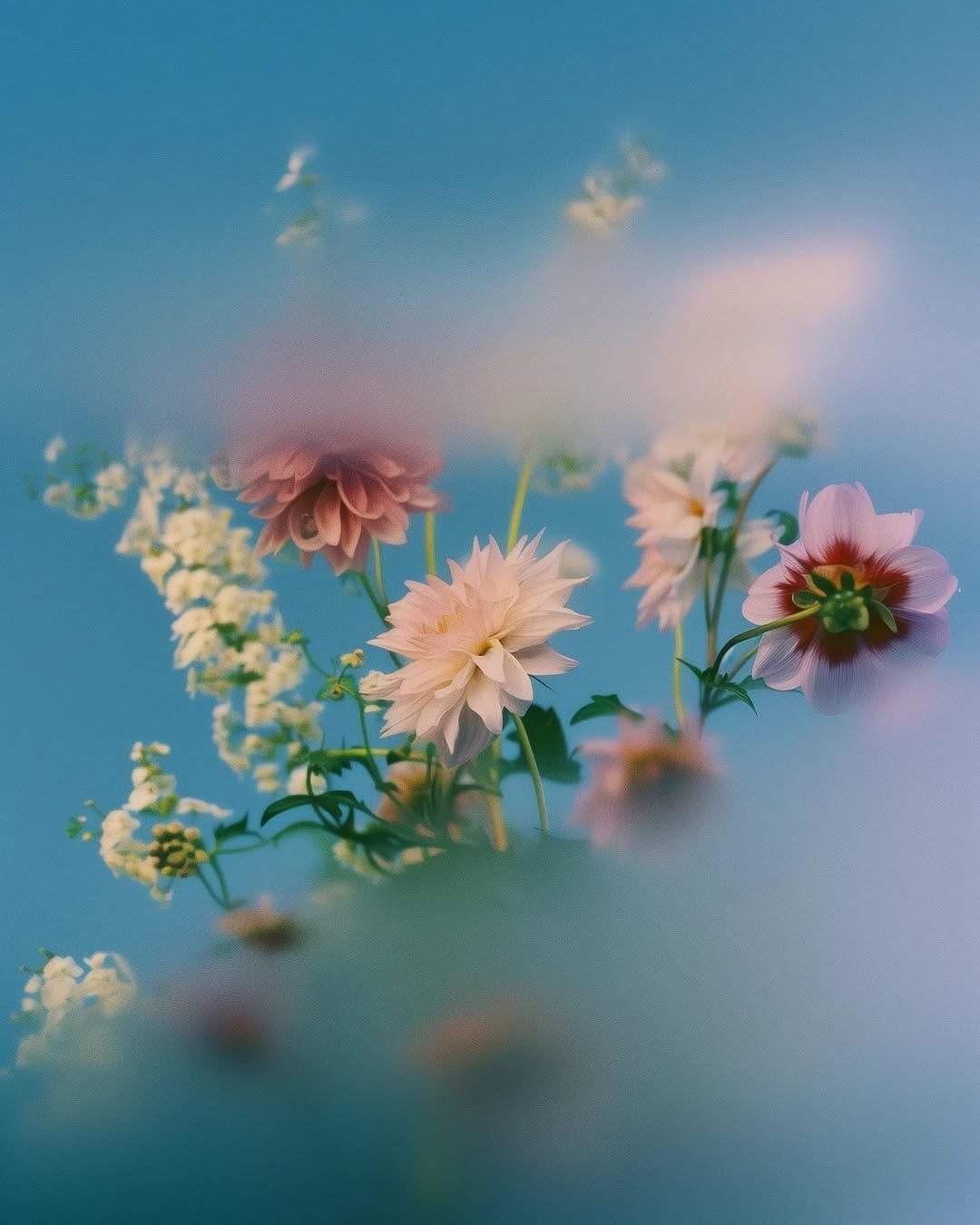 Bouquet of flowers: it takes several flowers to make a beautiful bouquet