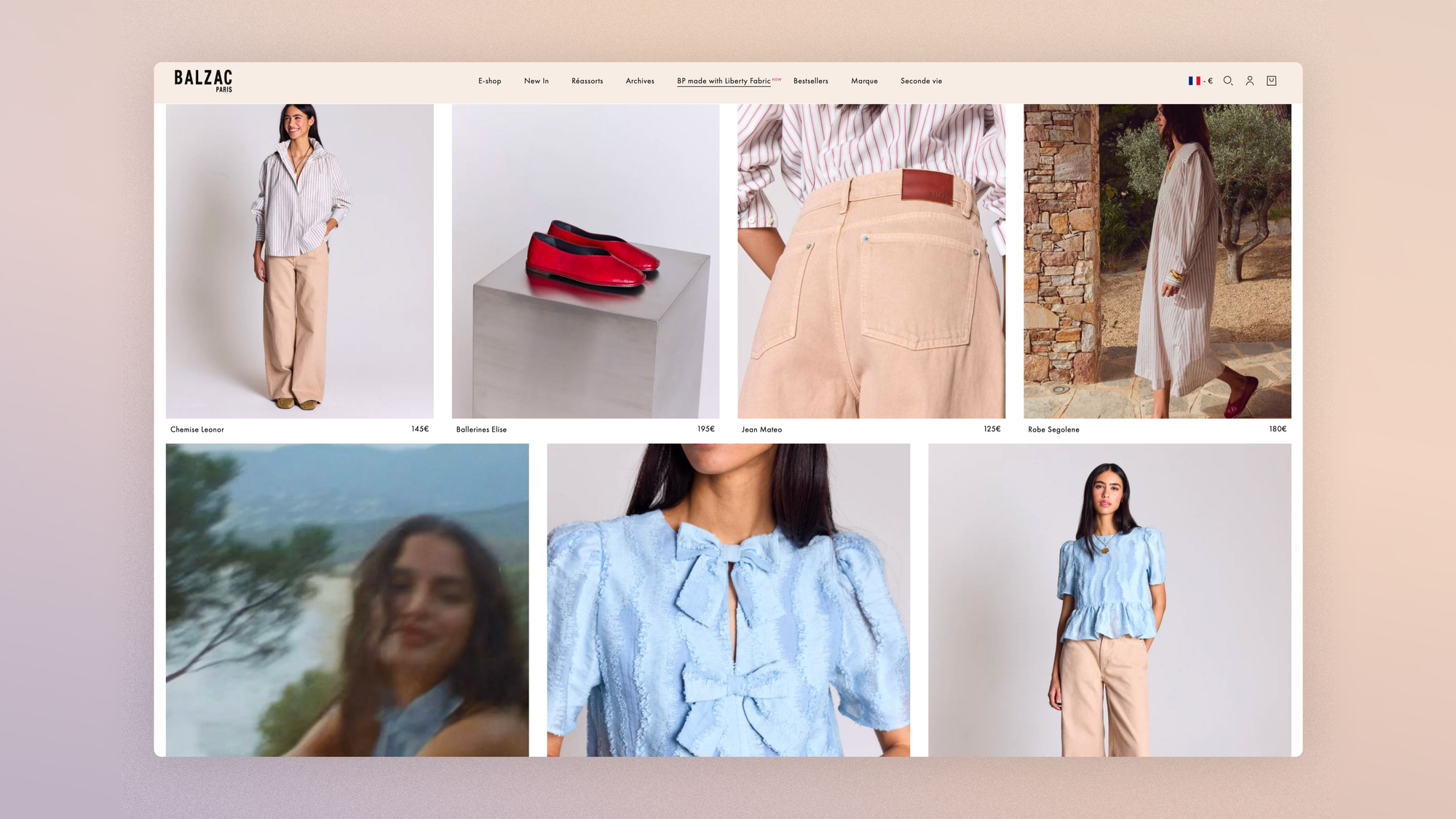 Example of a site true to a local market's expectations