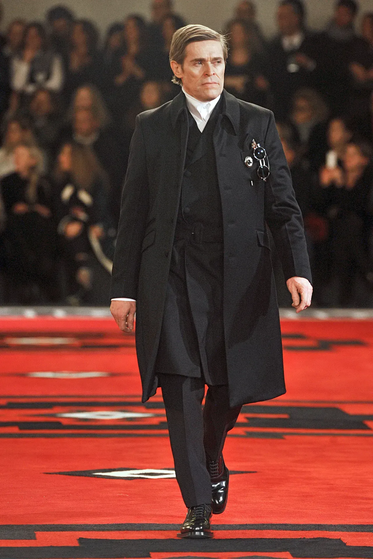 Prada fall 2012 "Villains" campaign with actors known for playing villains (3/4)