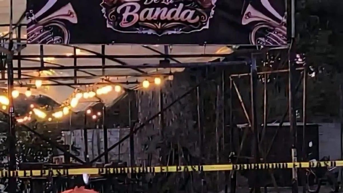 El lugar de los hechos fue acordonado.