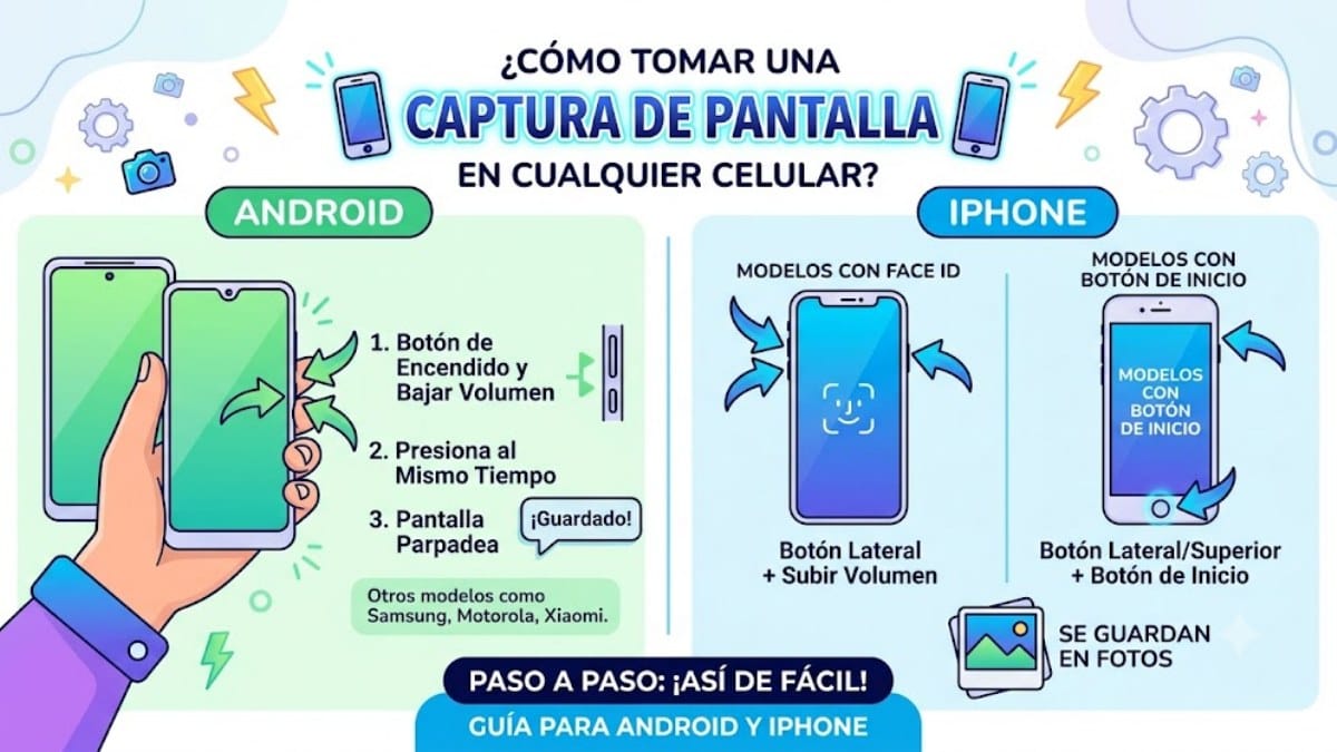 Guía fácil para captura de pantalla