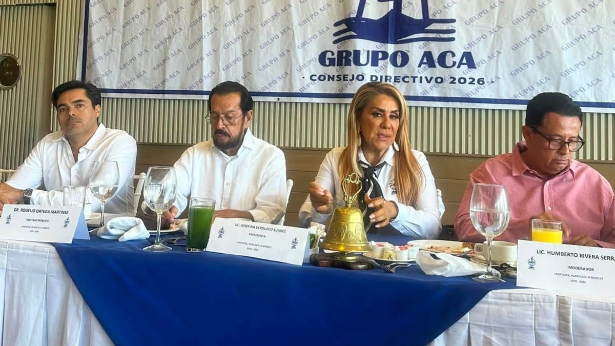 Rogelio Ortega durante su participación en el Grupo Aca.
