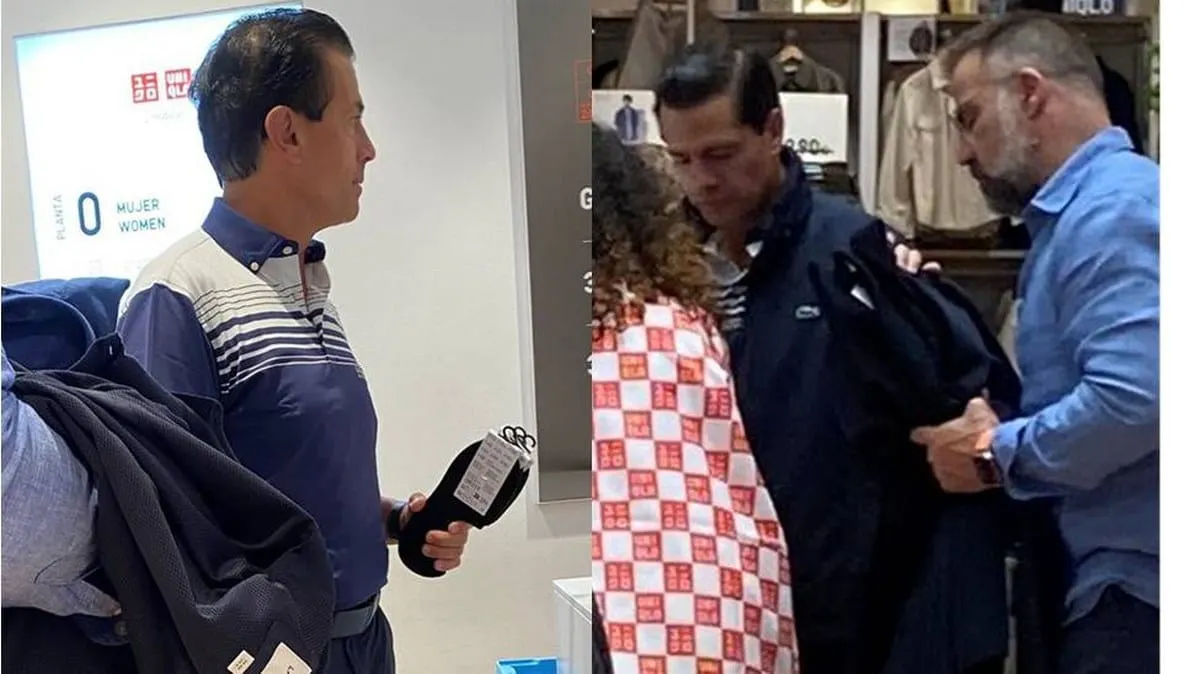 Peña Nieto se gasta dinero de la corrupción en México comprando ropa en España