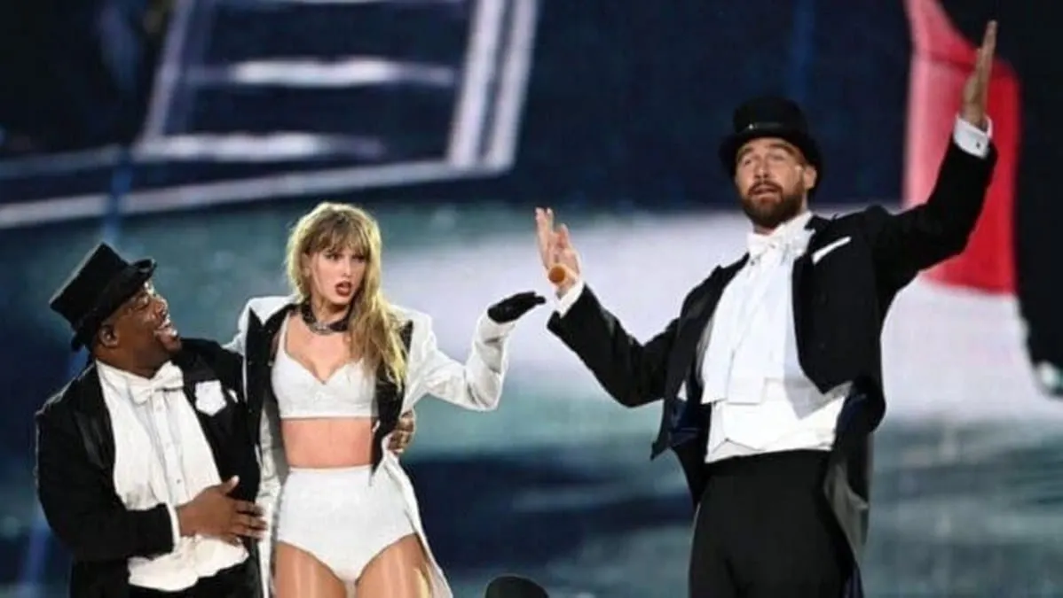 Travis Kelce le roba el espactáculo a Taylor Swift; todo el mundo habla de lo que hizo