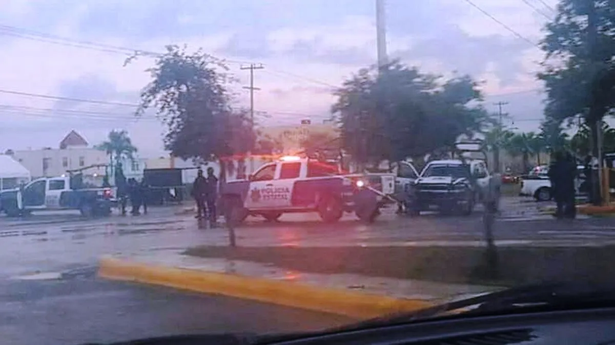 Balacera en Matamoros deja tres civiles armados y un guardia nacional muertos