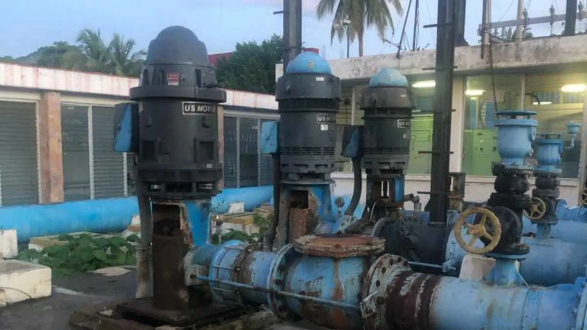 Falla eléctricas afectan tandeo de agua potable en Acapulco
