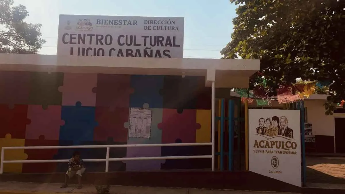 Reactivan centro cultural Lucio Cabañas en Acapulco