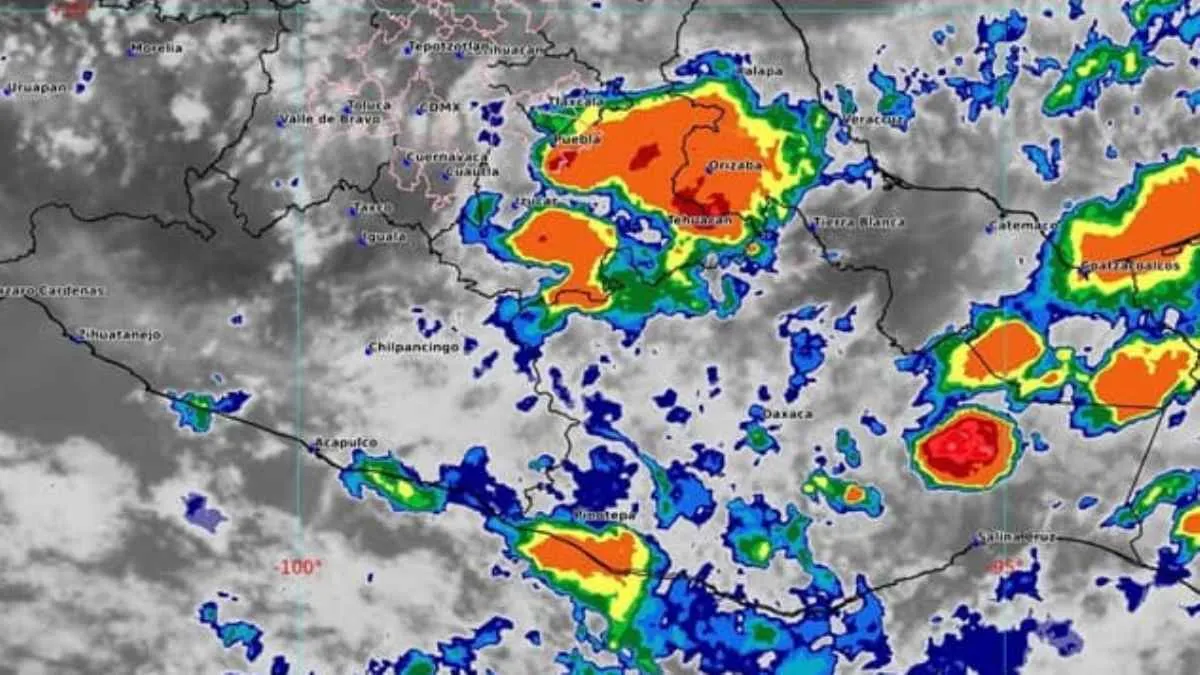 Prevén lluvias esta noche en varias regiones de Guerrero