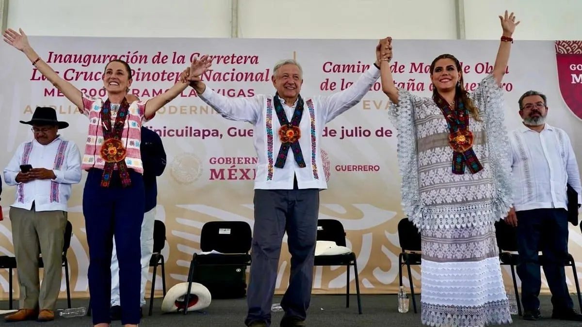 Montaña de Guerrero tendrá mil mdp anuales para su desarrollo, dicen AMLO y Claudia Sheinbaum