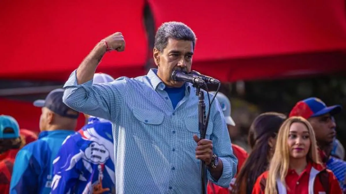 Venezuela decide que Maduro sea presidente por tercera vez; obtuvo el 51,20 % de los votos