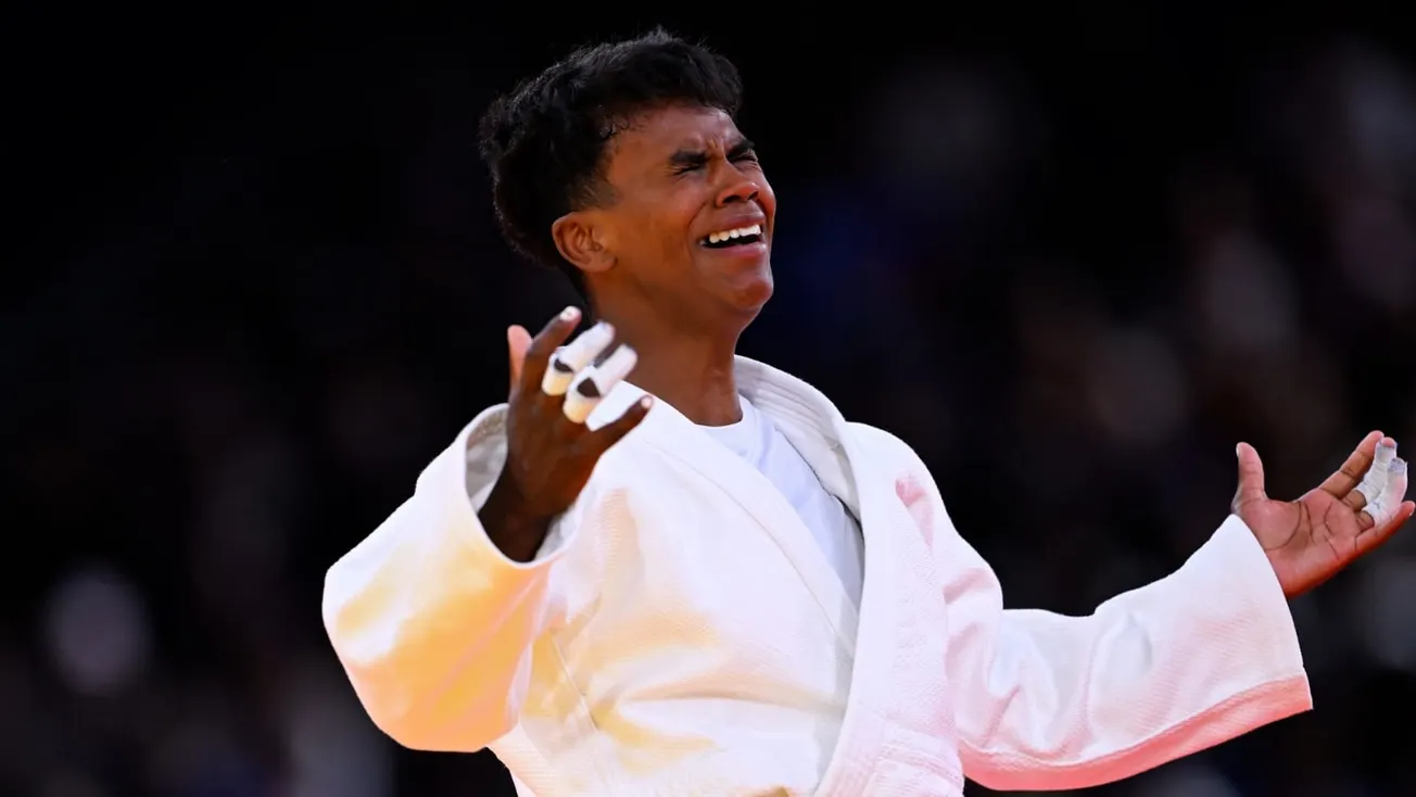Prisca Awiti le da a México una histórica medalla de plata en judo en los Olímpicos de París