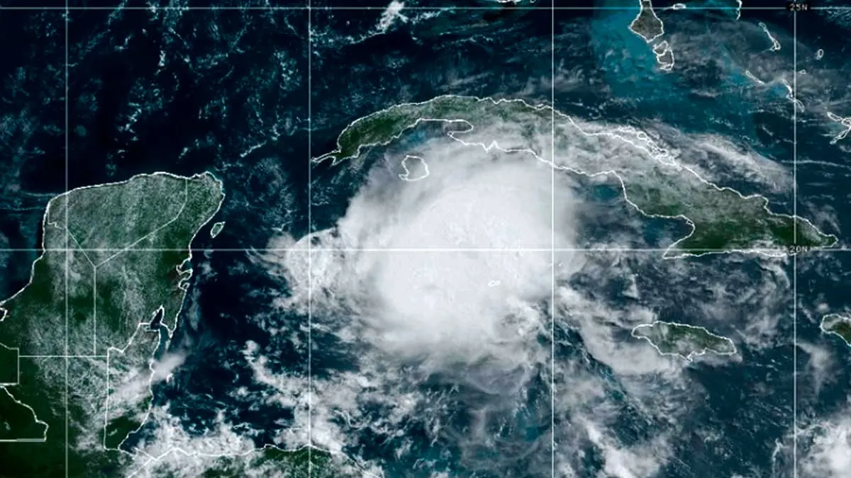 Beryl llegará a QRoo como huracán categoría 1