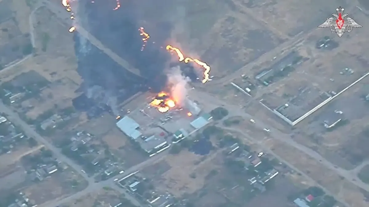 Rusia convierte en cenizas un sistema de lanzamisiles de Estados Unidos instalado en Ucrania