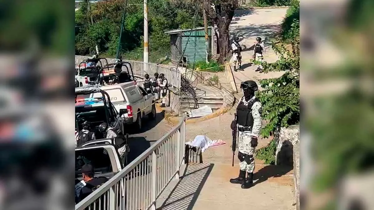 Hallan cuerpo de hombre asesinado en La Tolva de Acapulco