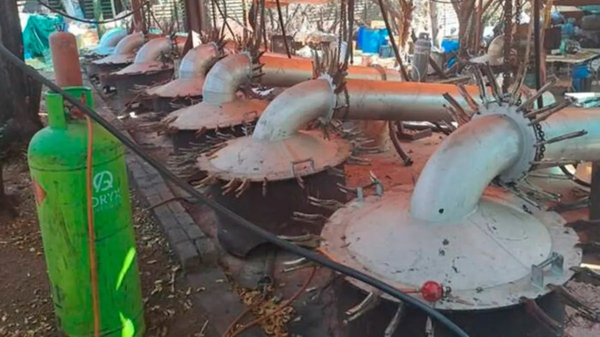 Mexicanos fabricaban metanfetamina a escala industrial en narcolaboratorio de sudáfrica