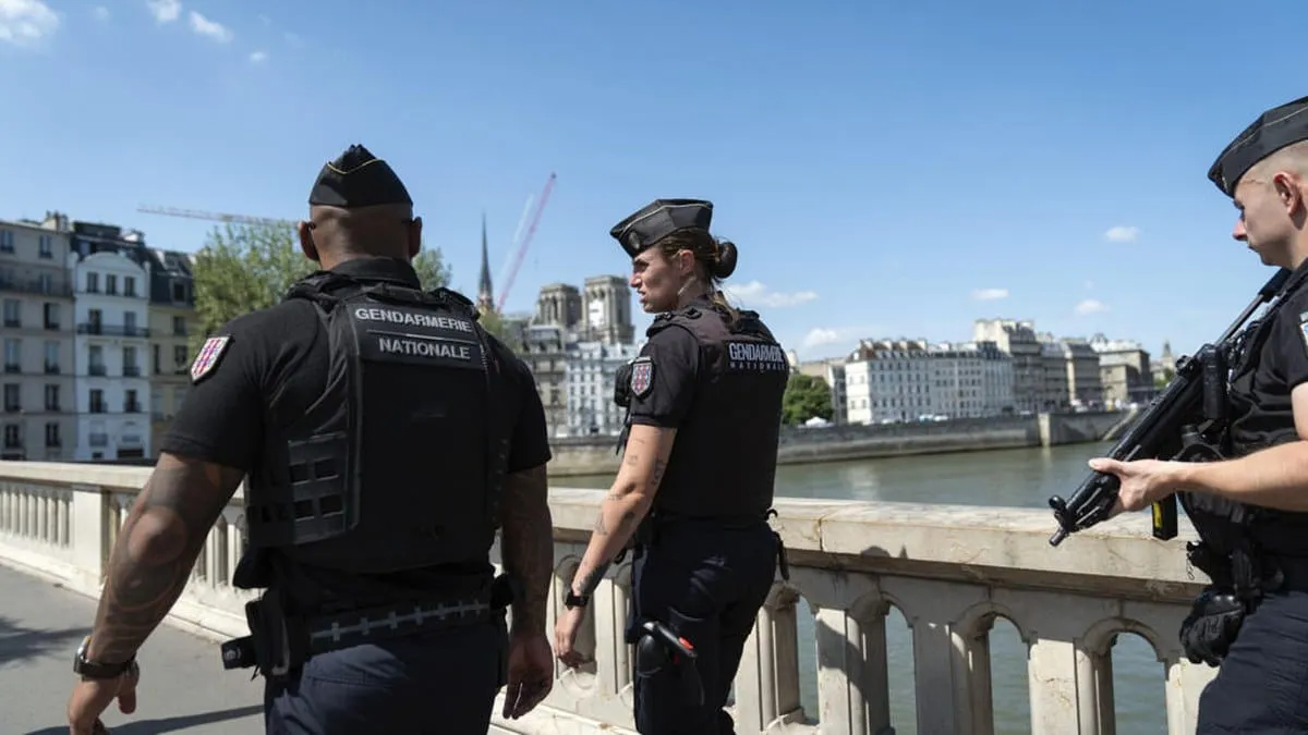 Apertura de Juegos Olímpicos de París será vigilada por un ejército de 45 mil efectivos