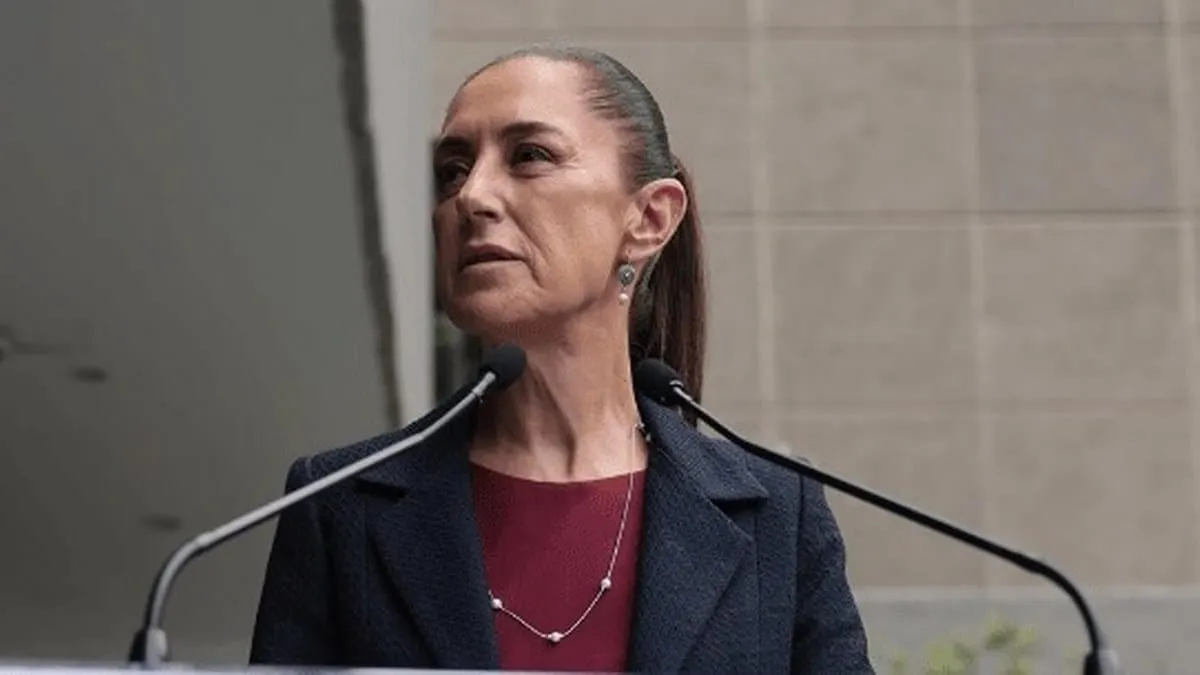 Claudia Sheinbaum dice que no ve mal a María Luisa Alcalde para próxima presidenta de Morena
