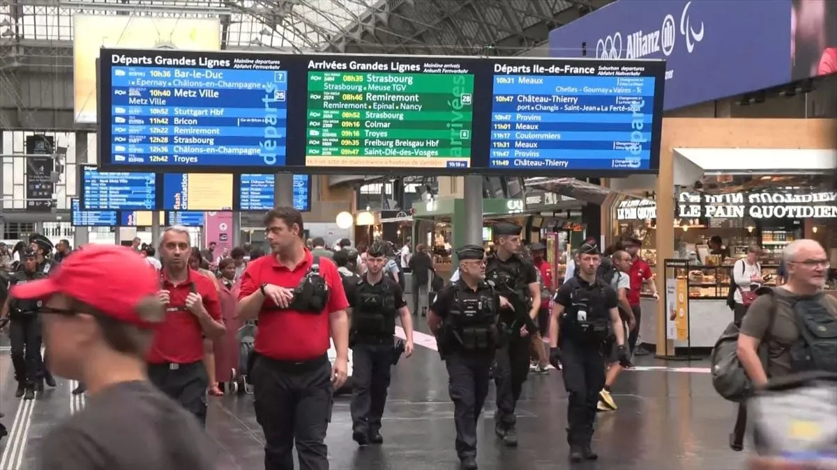 Francia reporta "ataque masivo" a la red de trenes para sabotear Juegos Olímpicos