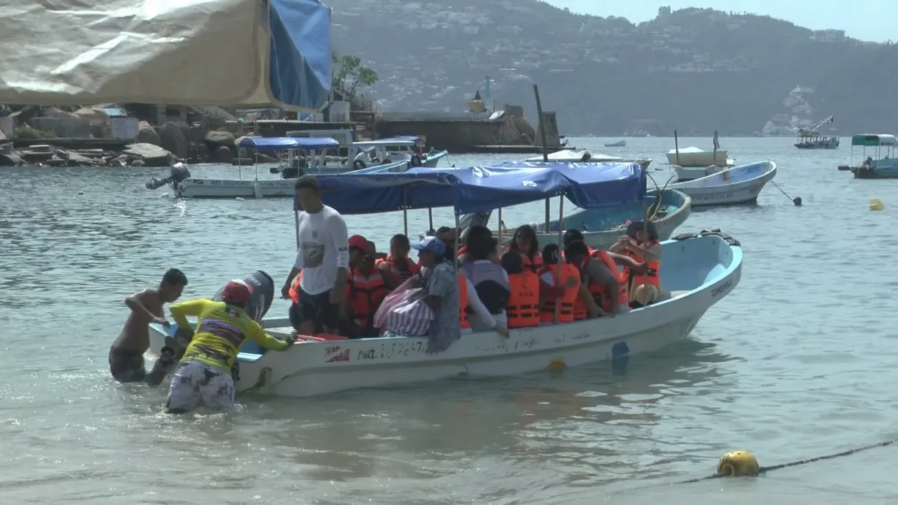 Decepcionan vacaciones de verano a turisteros de Acapulco