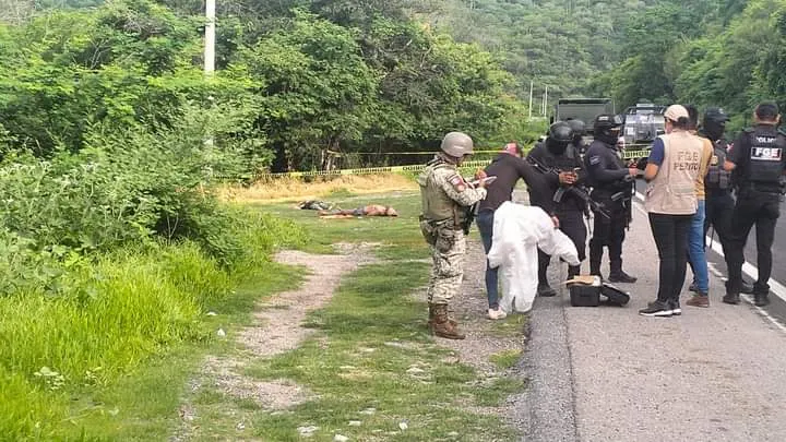 Hallan asesinados a tiros a dos hombres en el municipio de Eduardo Neri