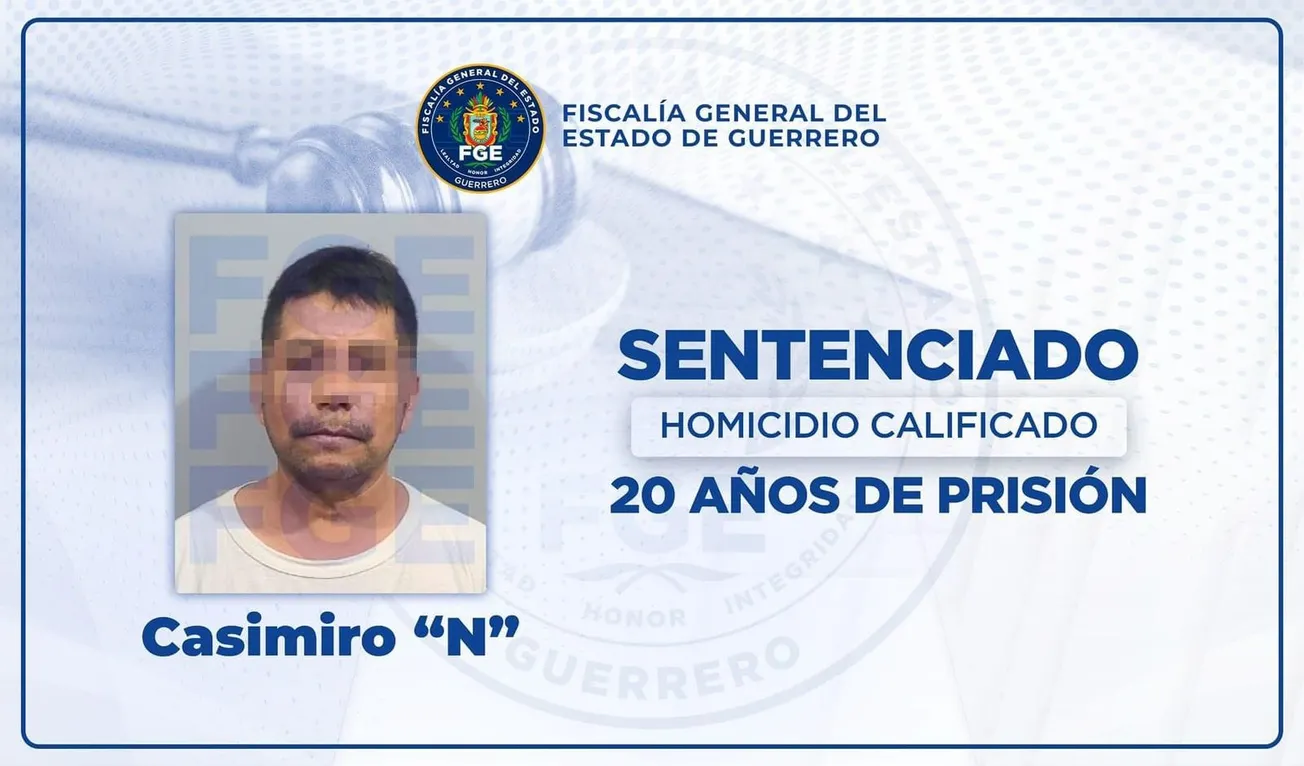 Asesinó a un hombre por un conflicto de agua en Ayutla; le dan 20 años de cárcel
