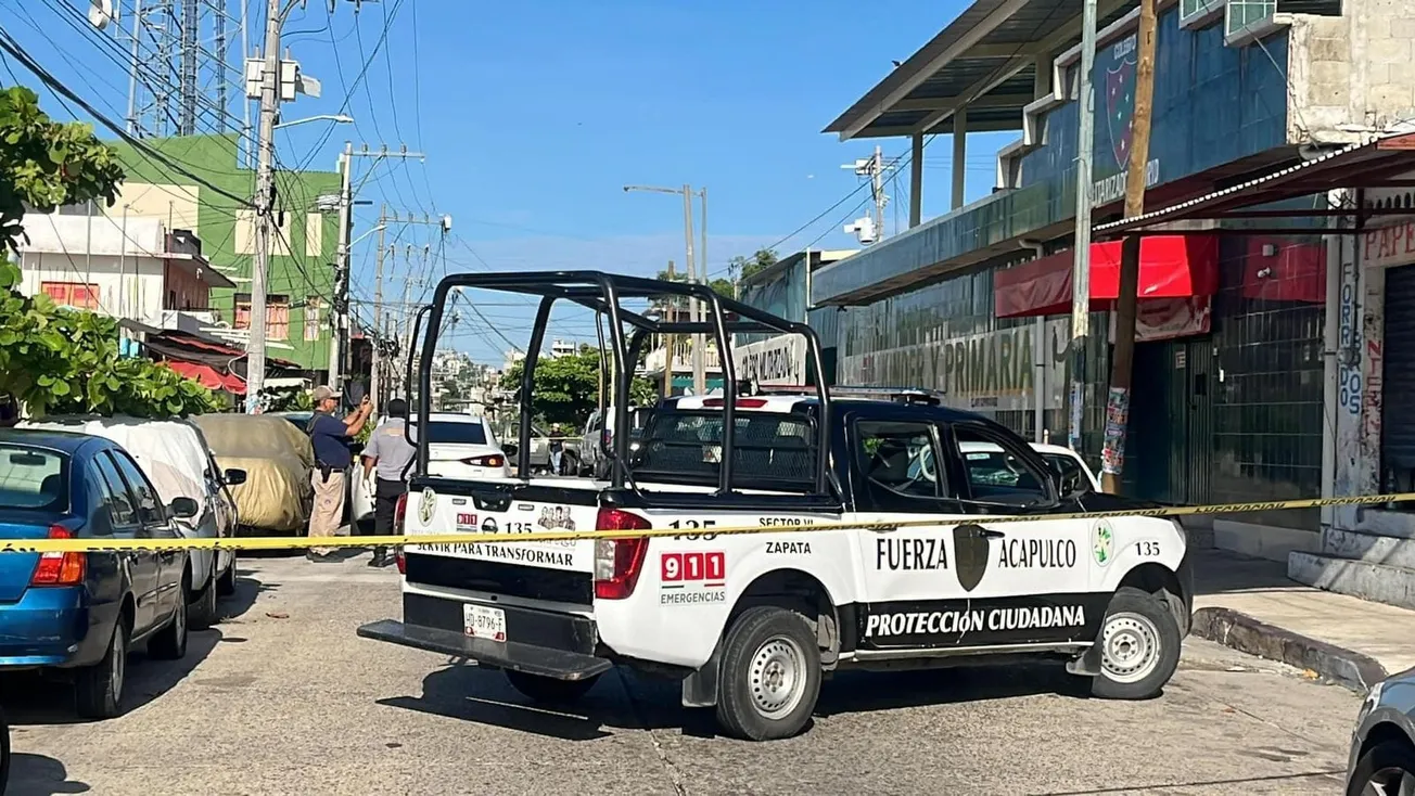 Matan a un hombre cuando dejaba a su hija en un colegio en Acapulco