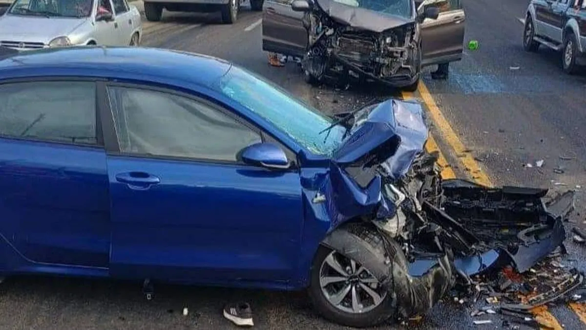Accidente en la Jardín Azteca de Acapulco deja lesionados