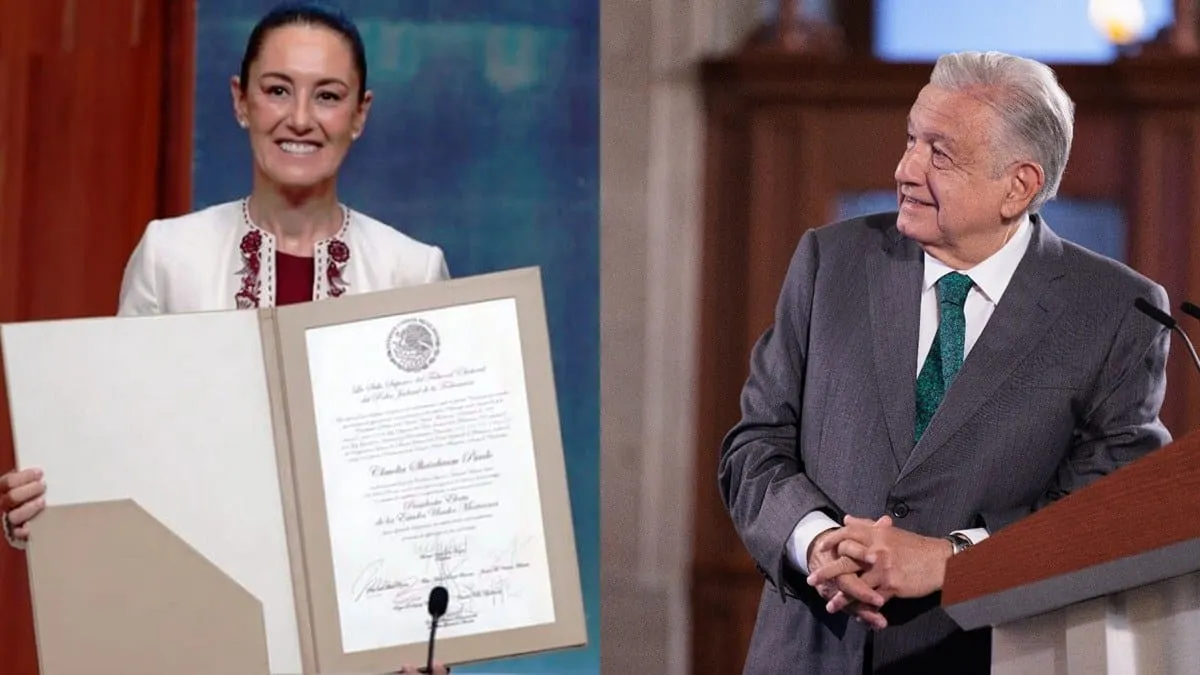 'Me dio mucho gusto' el mensaje de la presidenta electa a las mujeres, dice López Obrador