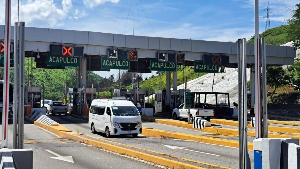 Reinician los cobros en casetas de la autopista del Sol de Guerrero