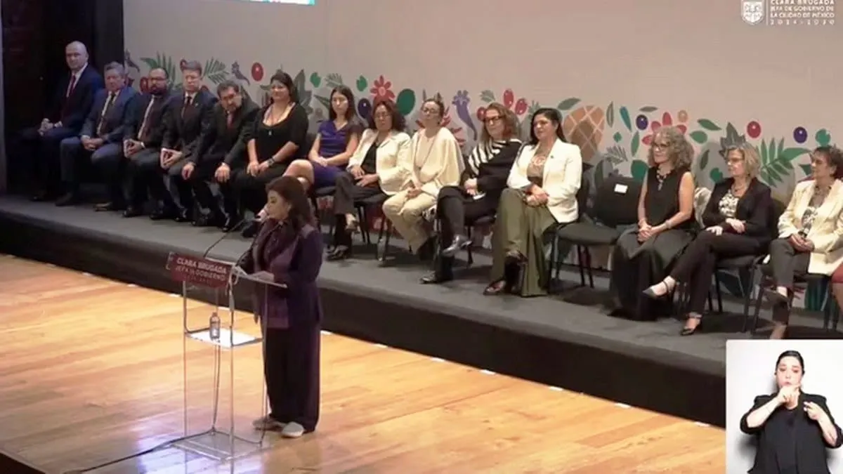 Clara Brugada presenta su gabinete legal para la CDMX; destaca su ideología feminista
