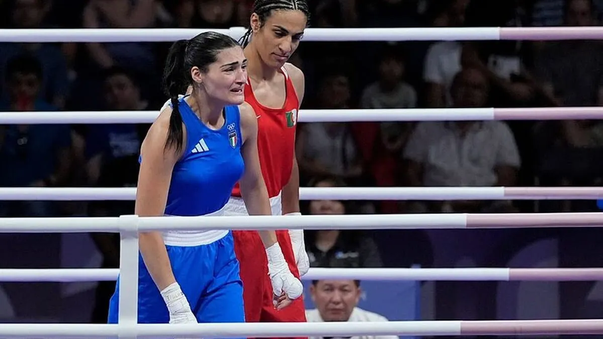 París 2024: La italiana Angela Carini se disculpa con la argelina Imane Khelif