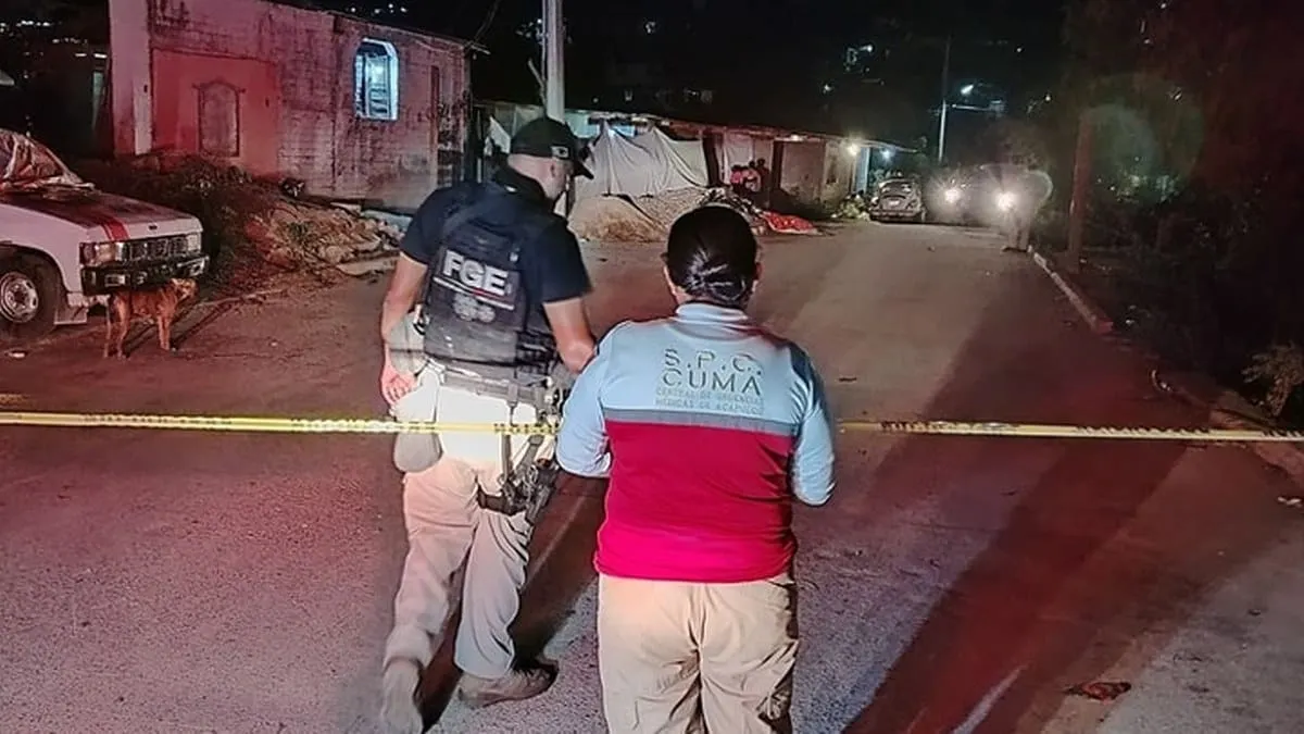 Ataque a transportistas deja dos muertos en Lomas Verdes de Acapulco
