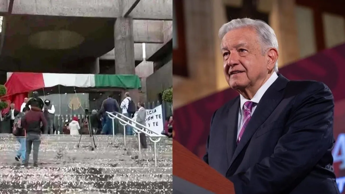 'No estamos contra los trabajadores sino contra la corrupción', dijo AMLO sobre paro en el Poder Judicial