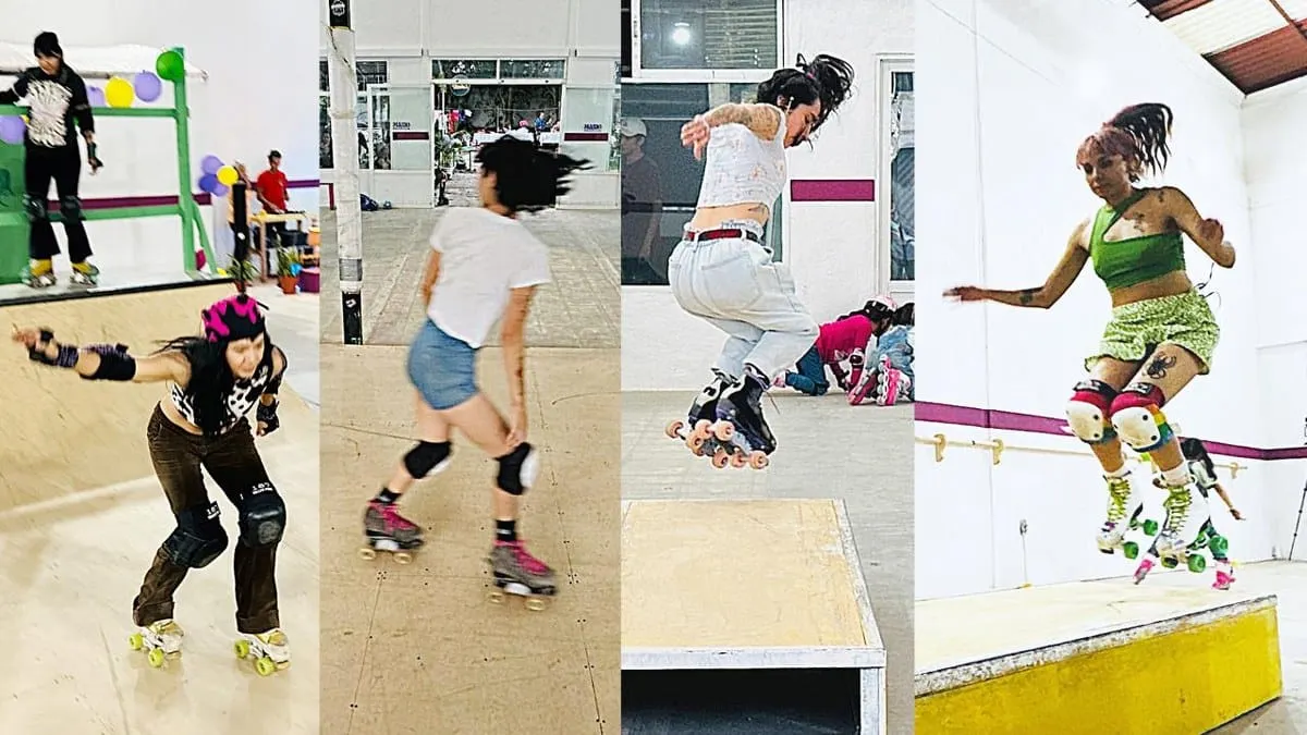 Patinaje y empoderamiento unen a las mujeres en las calles de Cuernavaca